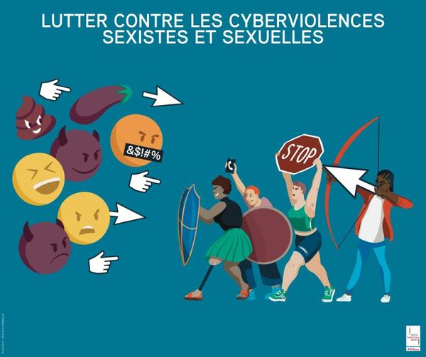 Exposition "Lutter contre les cyberviolences sexistes et sexuelles"